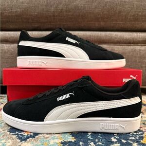Size 11.5 - Puma Smash 3.0 “Black White”